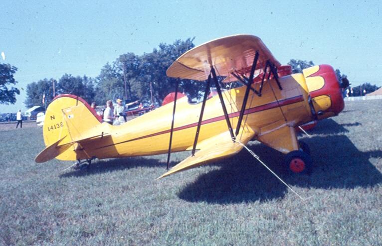 1935 Waco YMF-5 NC14132.jpg - Bobby Wagner's 1935 Waco YMF-5 NC14132